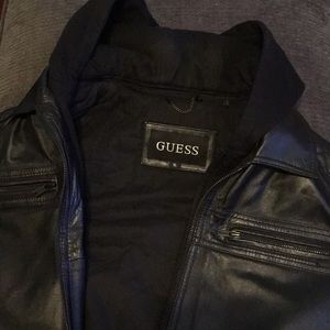 Guess Men’s Leather Jacket